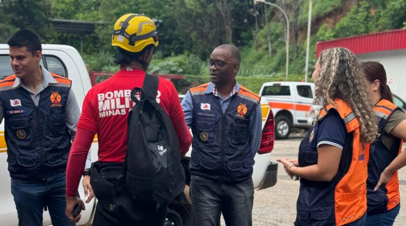 Defesa Civil Estadual avalia danos causados pelas fortes chuvas em Coronel Fabriciano