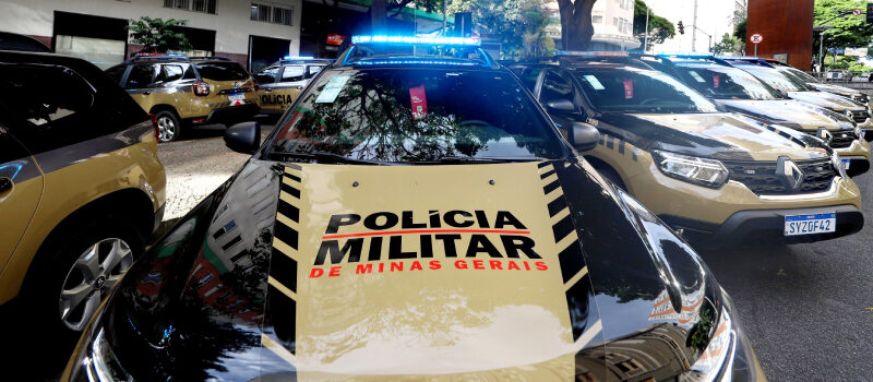 Governo de Minas entrega 123 viaturas com nova identidade visual à Polícia Militar