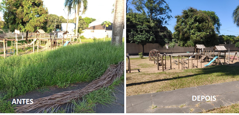 REPORTAGEM DO JBN: PMT revitaliza a Praça do bairro Vila dos Técnicos. Moradores agradecem