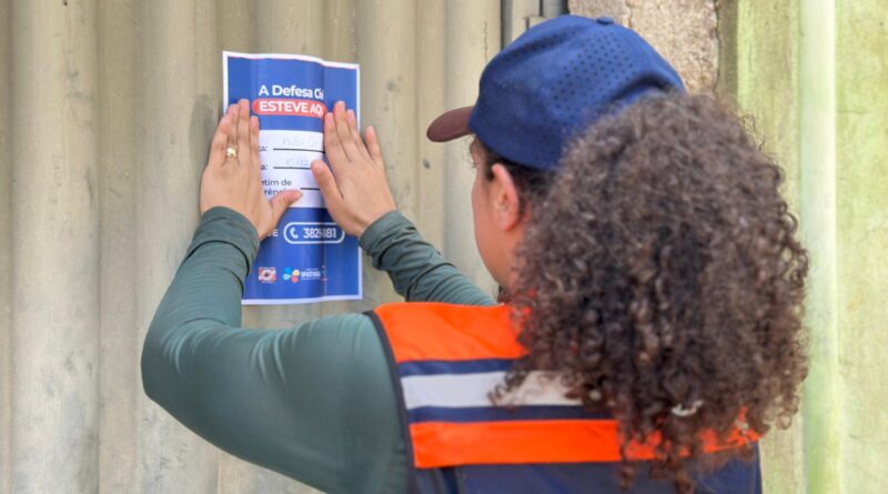 Defesa Civil de Ipatinga zera atendimento a quase 3.000 chamados emergenciais para imóveis afetados pelas chuvas