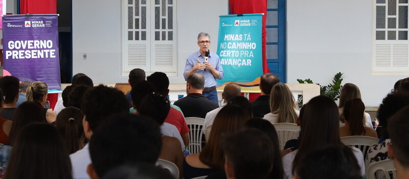 Governador destaca a importância do Trilhas de Futuro para o desenvolvimento de Minas Gerais